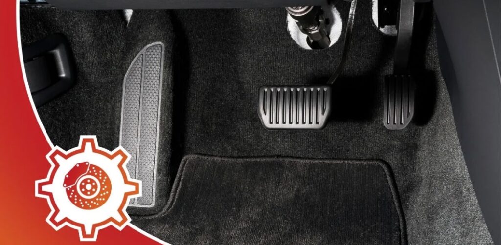 photo of car pedals